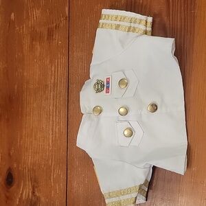 Build-A-Bear White‎ Military Officer Shirt